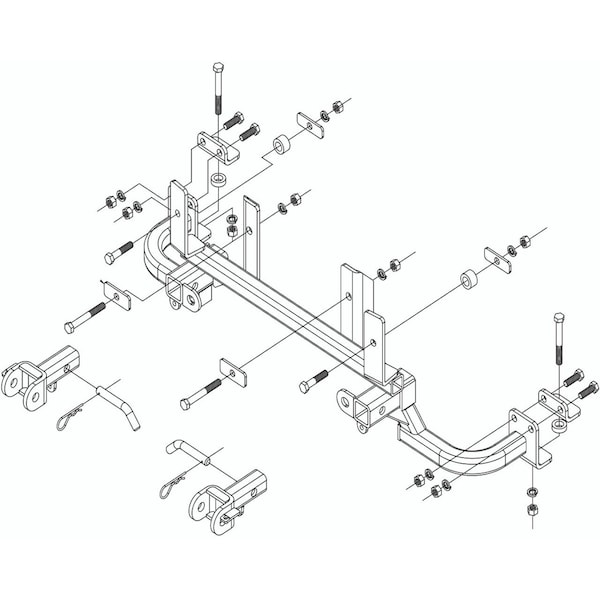 TOW BAR MNTG BRKT KIT